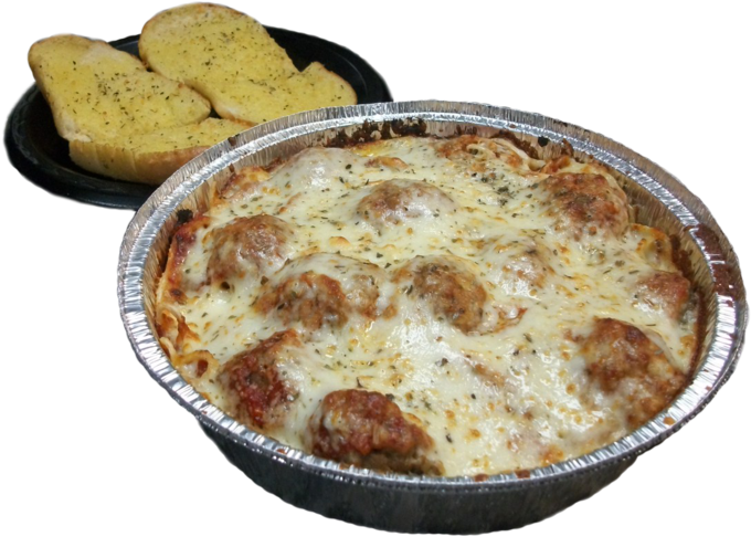 Spaghetti & Meatballs - Quiche (800x600), Png Download