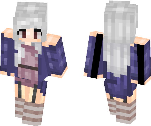 Kawaii Vampire Girl - Skin (584x497), Png Download