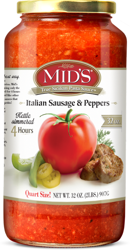 Italian Sausage And Peppers - Nyx Roll On Shimmer For Eyes, Face (432x830), Png Download