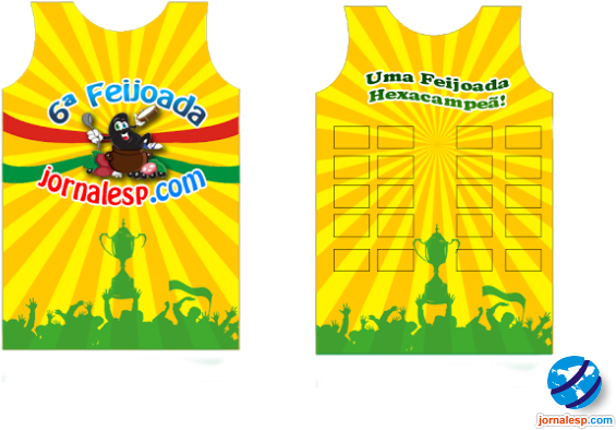 Camisa Feijoada Jornalesp - Shirt (640x480), Png Download