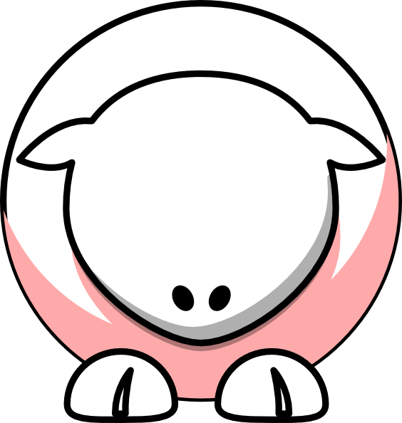 Cartoon Farm Animals (564x594), Png Download