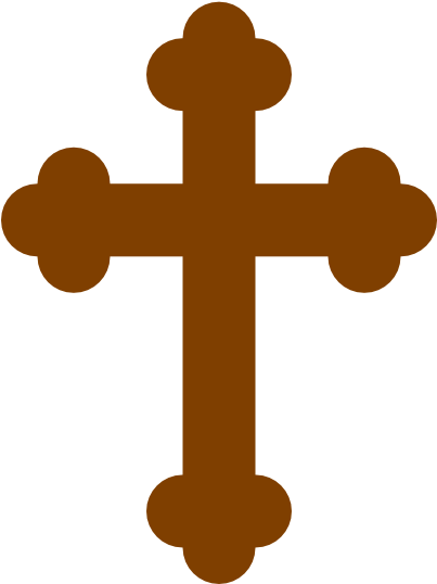 Christian Cross Clipart (402x595), Png Download