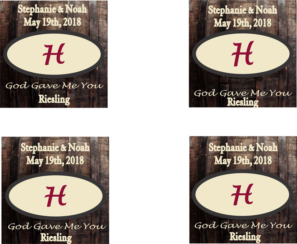 Custom Wine Labels Are A Great Way To Personalize Your - Blue Mountain Vineyards (972x800), Png Download