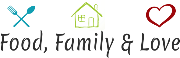 Food Family Love Recipes - Food Family Love (600x201), Png Download