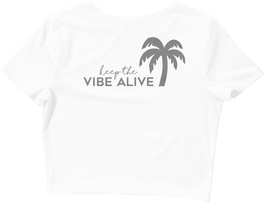 Palm Tree Ktva Crop Top (1000x1000), Png Download