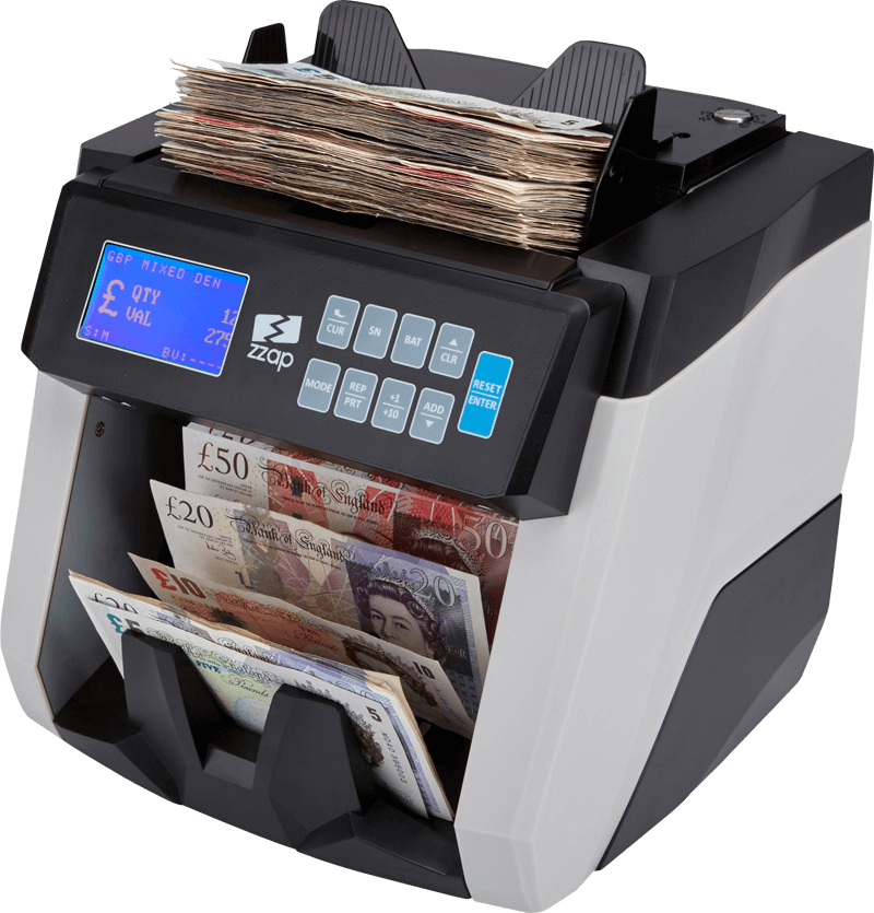 Counting Money Machine Peso (800x835), Png Download