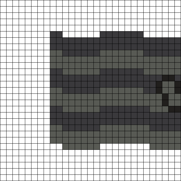 Batman Nyan Cat Part2 Perler Bead Pattern Perler Bead - Perler Bead Patterns Pokeball (610x610), Png Download