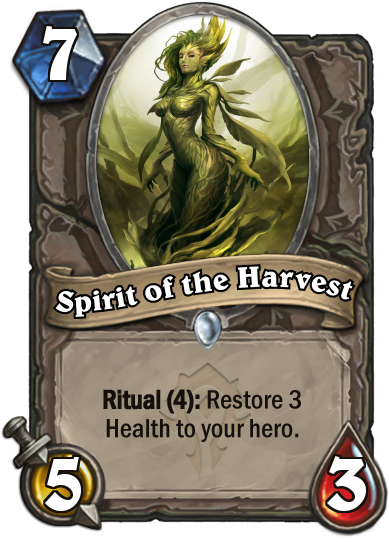 When You Play This Minion The Ritual Starts, And At - Hearthstone Hemet Jungle Hunter (400x543), Png Download
