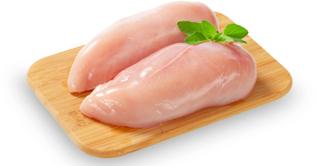 Chicken Caesar Wrap - Poitrine De Poulet Désossée (496x263), Png Download