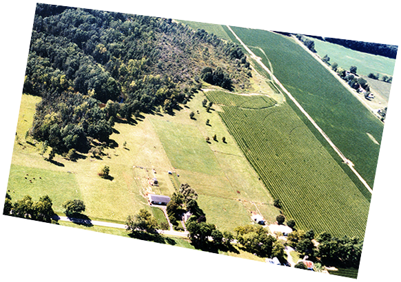 Arial View Of Dundonald Farm - Dundonald (582x410), Png Download