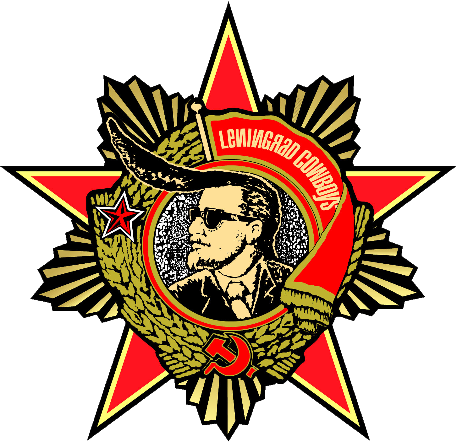 Https - Leningrad Cowboys (1454x1408), Png Download