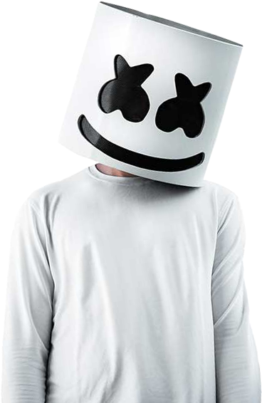 Marshmello Backstages Brasil - Imagens Dj Marshmello Png (1180x695), Png Download
