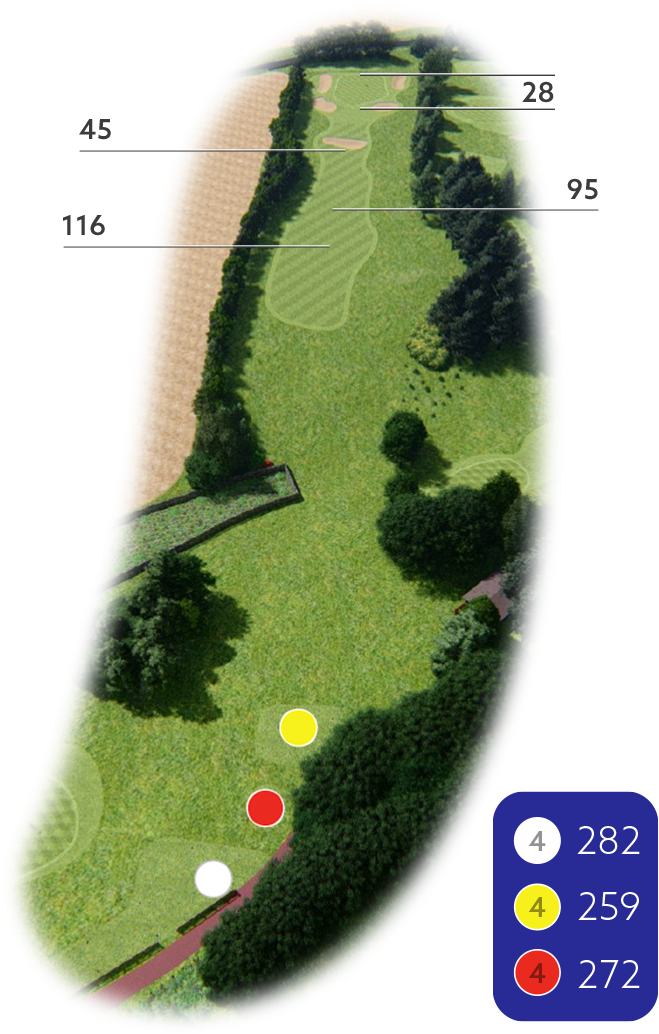 5th Hole Sun Set - Map (808x1100), Png Download