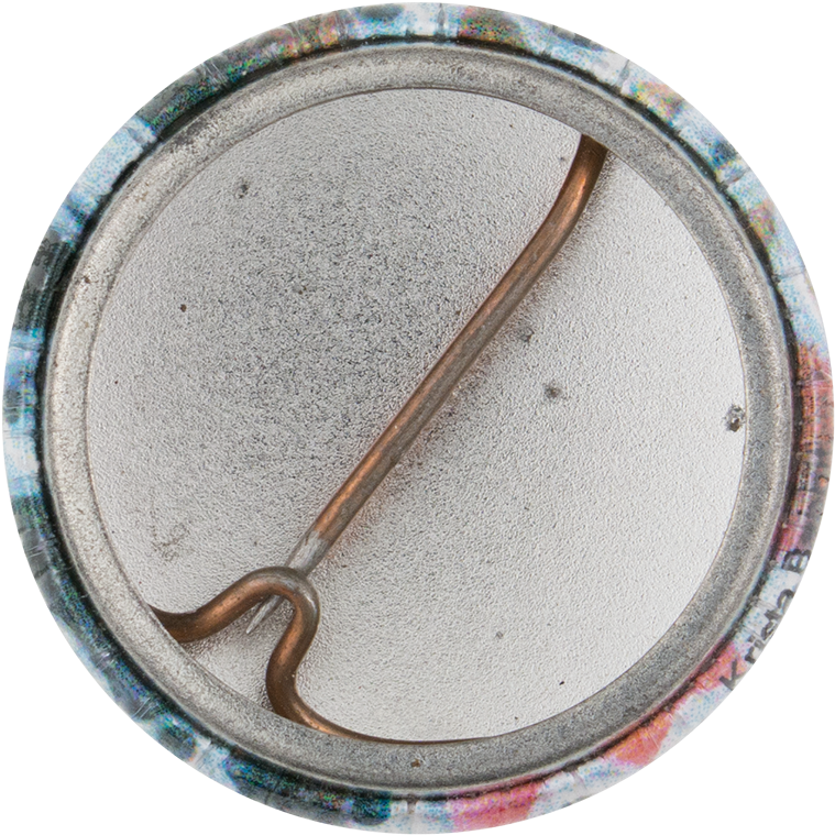 Googley Eyes Button Back Art Button Museum - Circle (1000x893), Png Download