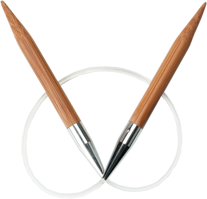 This Button Opens A Dialog That Displays Additional - Knitting Needle (426x409), Png Download