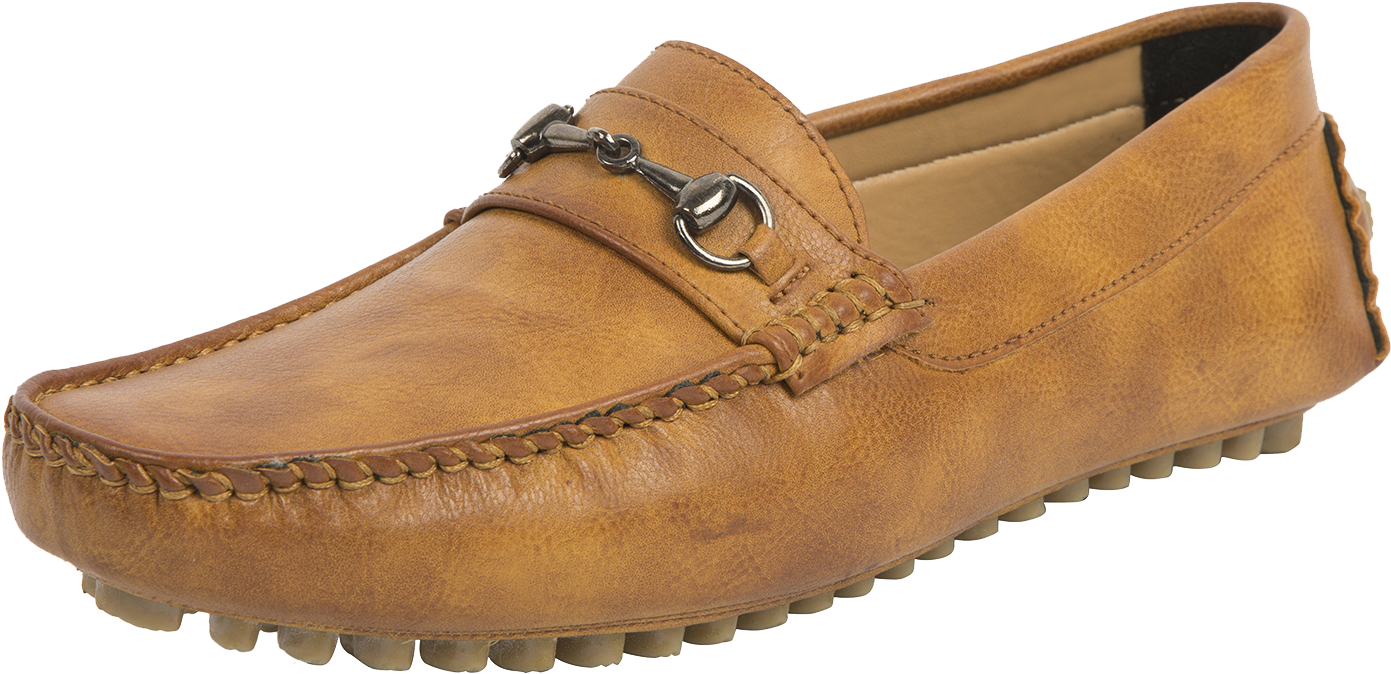 Leather Loafer Driving Shoe - Shoe (1500x1500), Png Download