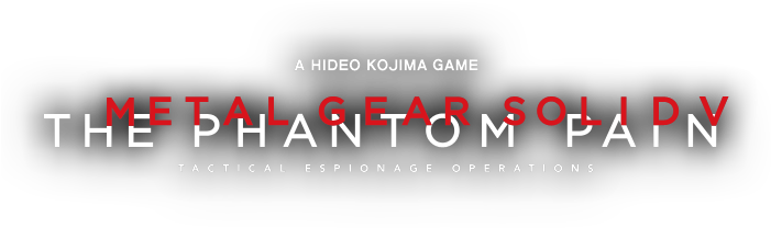 28 Gb - Metal Gear Solid V Phantom Pain Logo (700x252), Png Download