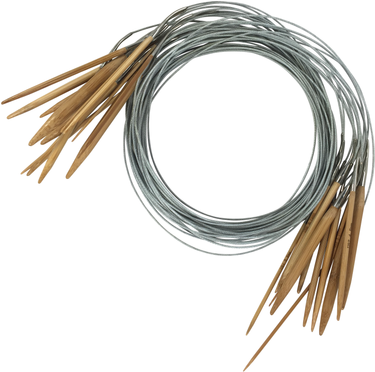 Stitchberry 60" Circular Carbonized Bamboo Knitting - Electrical Wiring (792x792), Png Download