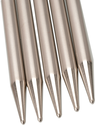 Chiaogoo Metal Double Pointed Knitting Needles - Chiaogoo Double Point Stainless Steel Knitting Needles (312x409), Png Download