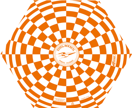 Estes D-es2264 12 Parachute (500x500), Png Download