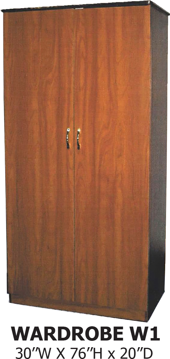Wardrobe W-1 - Wardrobe (777x1411), Png Download