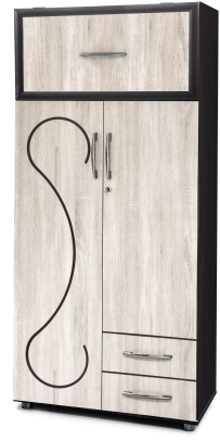 Fpf Mod 2 Door Flap Wardrobe - Area Code 239 (300x450), Png Download