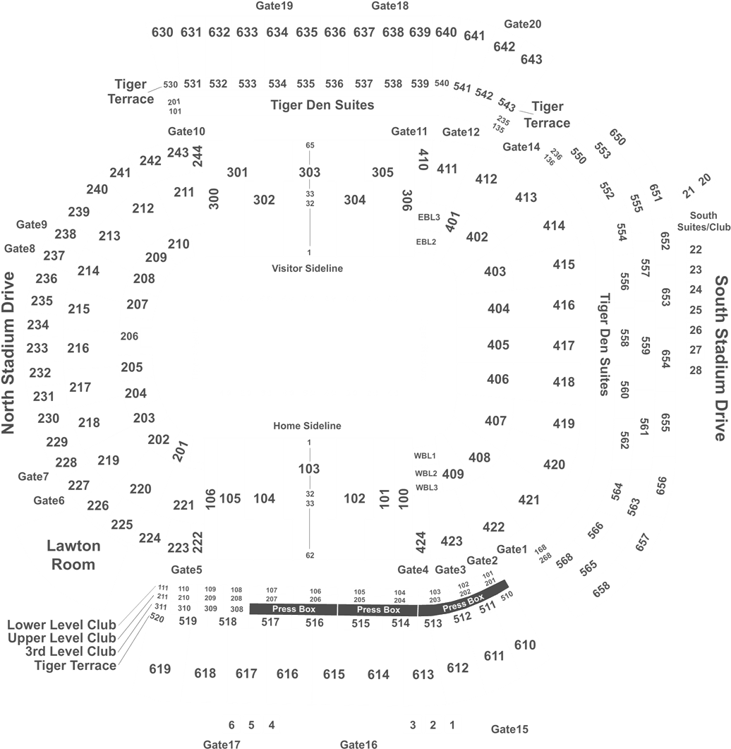 Tiger Stadium (1050x1082), Png Download