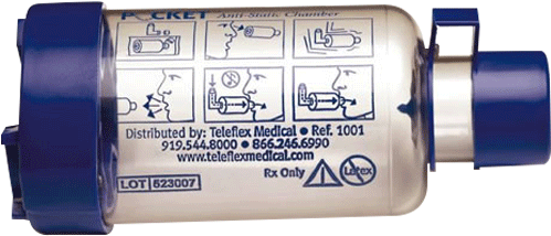 Aersol Pocket Chamber Used With Asthma Inhaler - Travel Spacer For Inhaler (500x500), Png Download