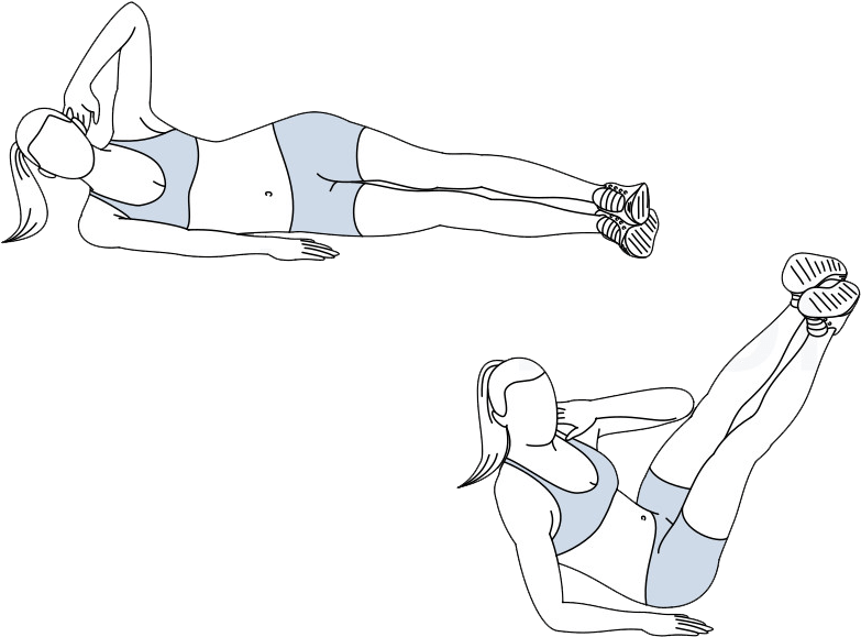 How To Get 6 Pack Abs Women, 6 Pack Abs Women, Girls - Sketch (837x635), Png Download