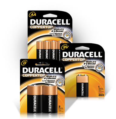 Duracell Duracell Coppertop Alkaline Batteries Aaa (400x477), Png Download