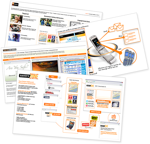 Some Documents I Created For Early Creative Startegy - Online Advertising (510x490), Png Download