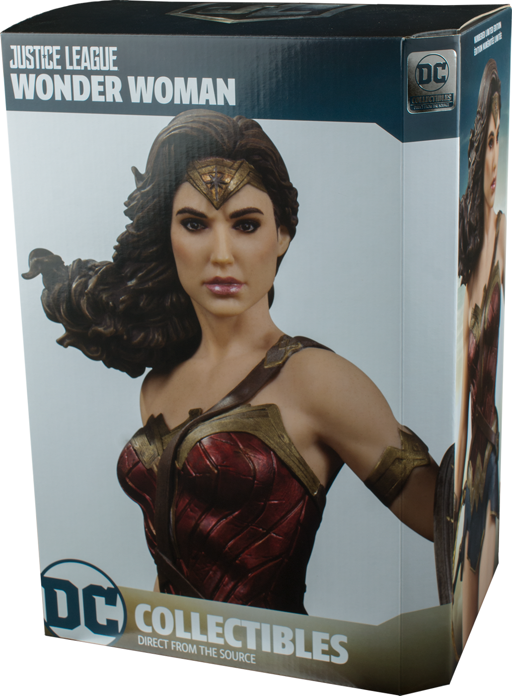 Justice League - Justice League Wonder Woman Statue (1031x1400), Png Download