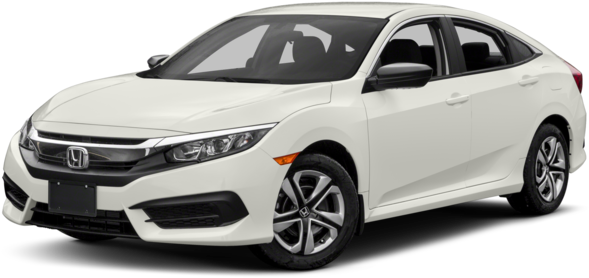 2017 Honda Civic White - Mazda 6 Grand Touring 2018 (618x318), Png Download