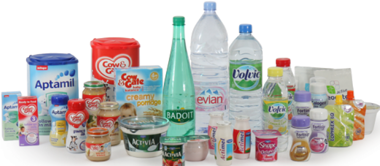 Danone Products South Africa (757x468), Png Download
