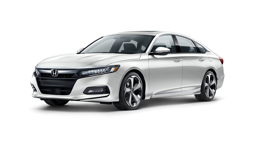 2019 Honda Accord Platinum White Pearl - 2018 Honda Accord Hybrid Touring (880x495), Png Download