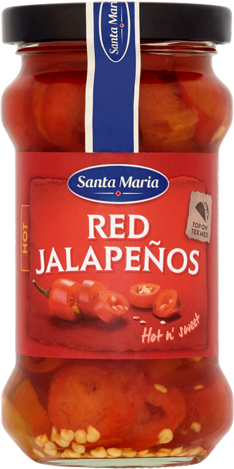 Red Jalapeños Hot - Santa Maria Red Jalapenos (960x960), Png Download