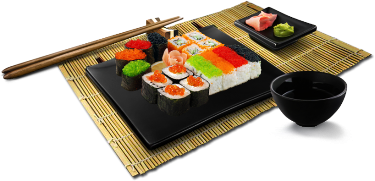 Sushi (745x360), Png Download