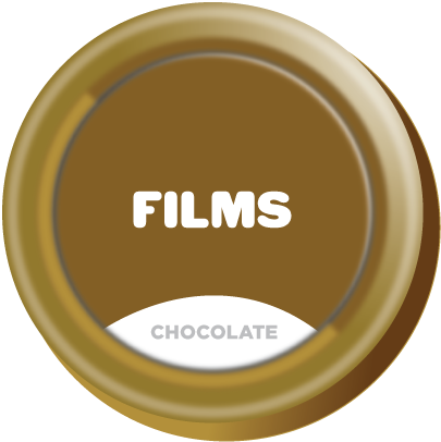 Moostache Milk Bottle Cap Buttons Films - Circle (432x432), Png Download