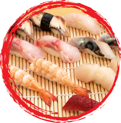 Nigiri Combos - Sushi (410x416), Png Download