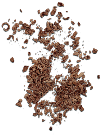 Copeaux-chocolat - Copeaux De Chocolat Png (350x450), Png Download