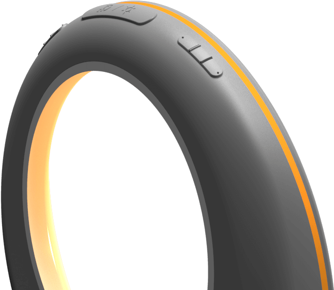 What Is Vobot Halo - Bicycle Tire (669x575), Png Download