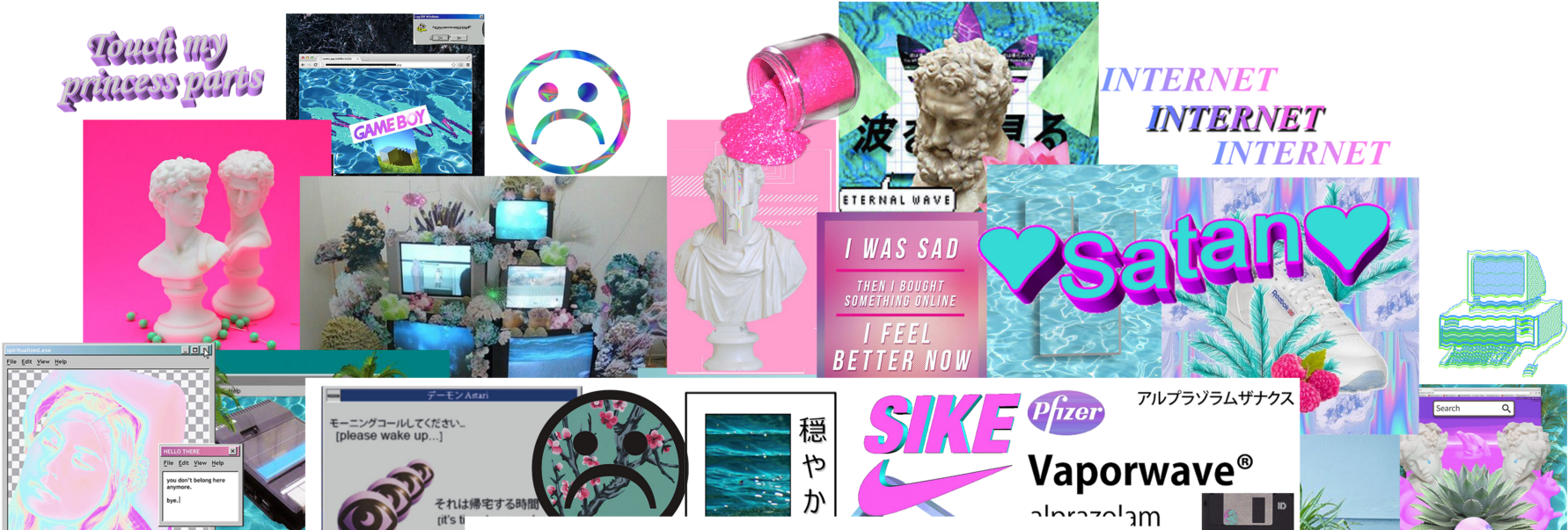 Sadboy Keychain, Adult Unisex, Size: 2.25", Light Cyan/lavender (1920x657), Png Download