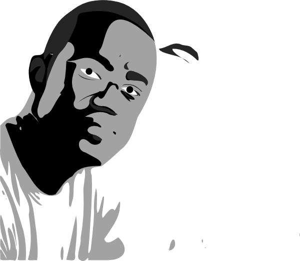 African American Male Clip Art - African Americans (600x521), Png Download