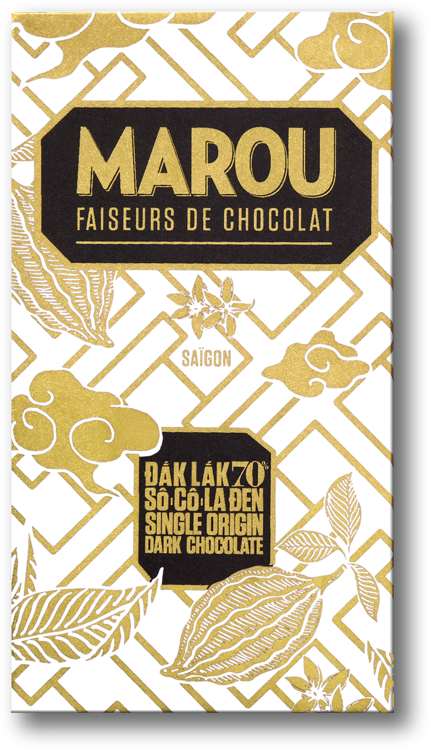 2015 Marou Chocolat - Marou Chocolate Coconut Milk Ben Tre 55% (928x1702), Png Download