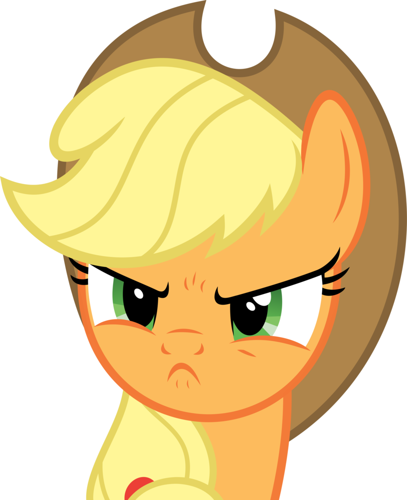 Absurd Res, Angry, Applejack, Applejack's Hat, Artist - Applejack (835x1024), Png Download