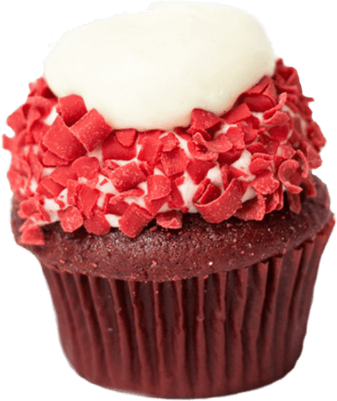 Red Velvet Cupcake - Gluten-free Diet (800x800), Png Download