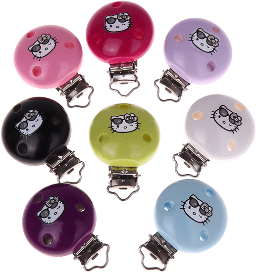 Sunglasses Larger Image - Attache Tetine Bois Hello Kitty (550x550), Png Download