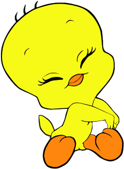Tweety Png By Kristinakikitrajkovi Pluspng - Tweety Bird Baby (358x350), Png Download