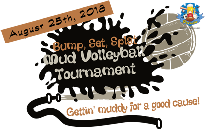 Co-ed Mud Volleyball Tournament - Volleyball (465x298), Png Download