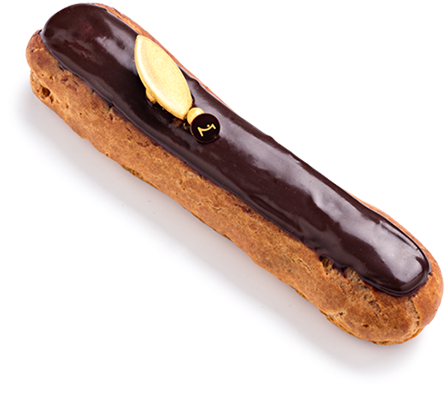 Dark Chocolate Eclair - Dark Chocolate Eclairs (600x600), Png Download
